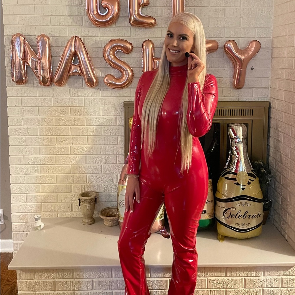 Britney Spears Red Jumpsuit - Halloween